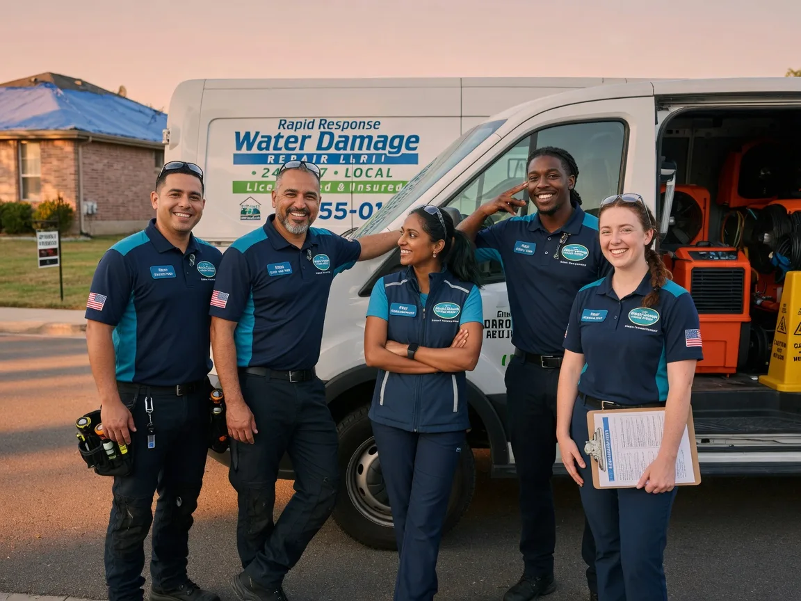 Water Damage Restoration company in Cement, OK